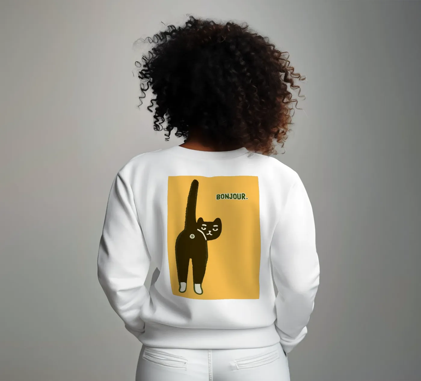 Hello sweatshirt by groogoals