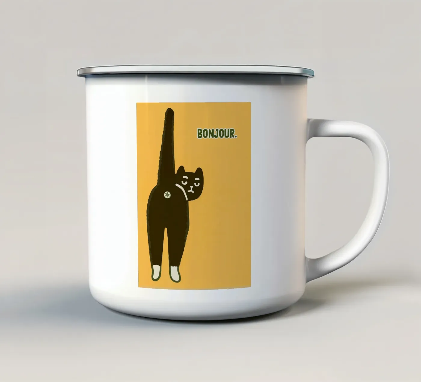 Hallo emaille mok van groogoals