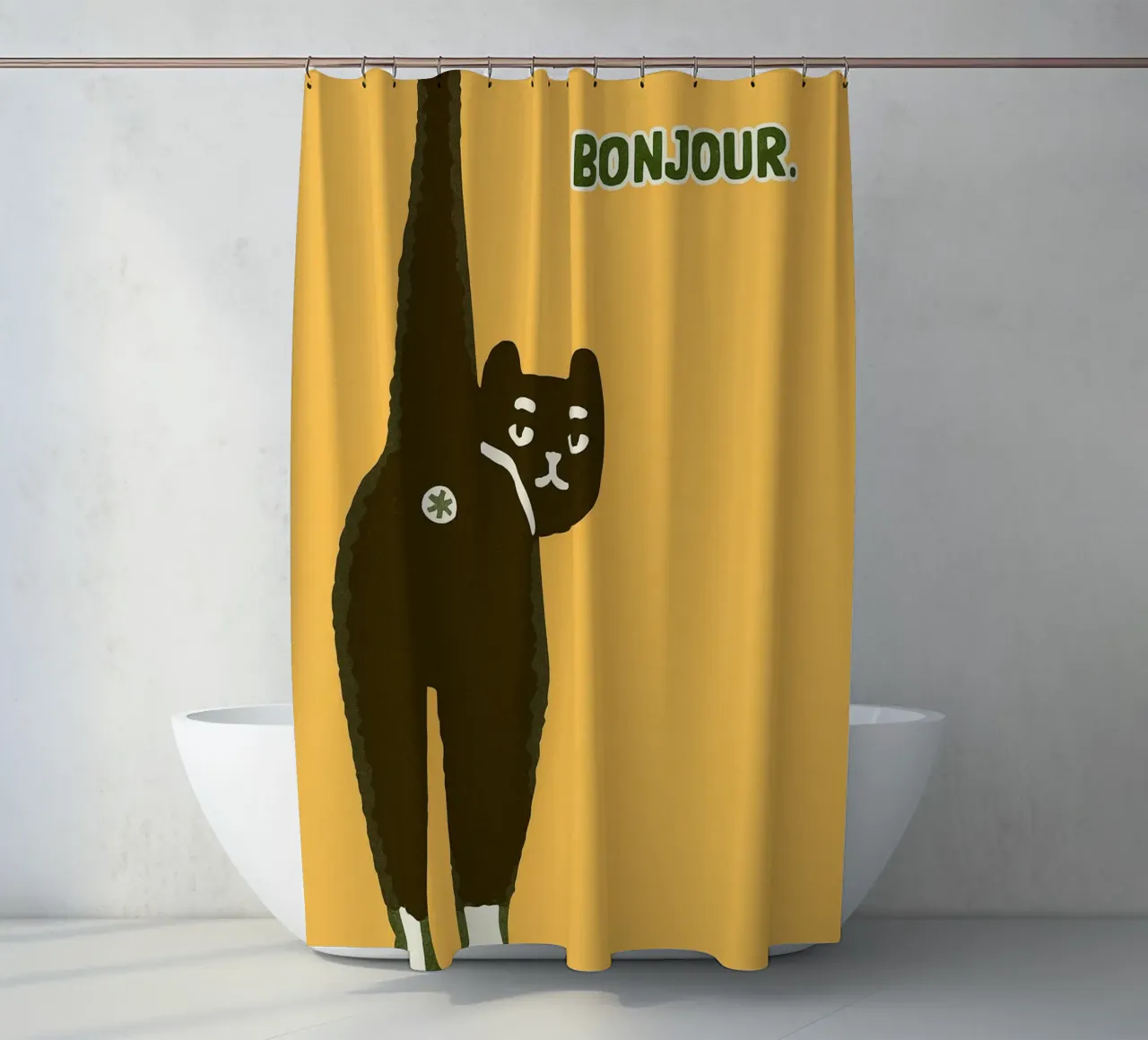 hallo Duschvorhang von groogoals