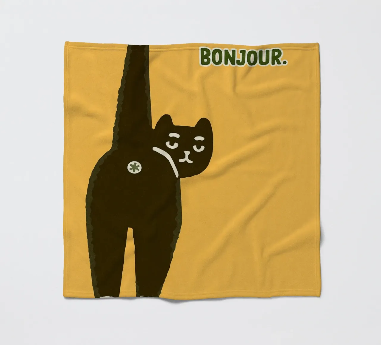 Hello coperta in pile da groogoals