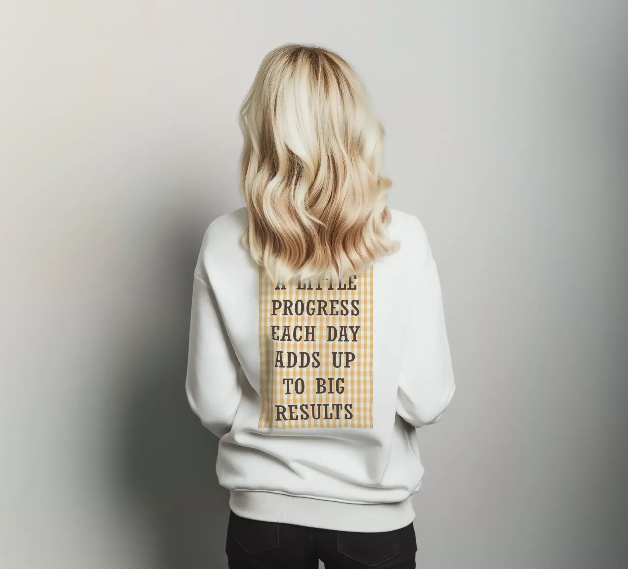 un piccolo progresso ogni giorno felpa da groogoals