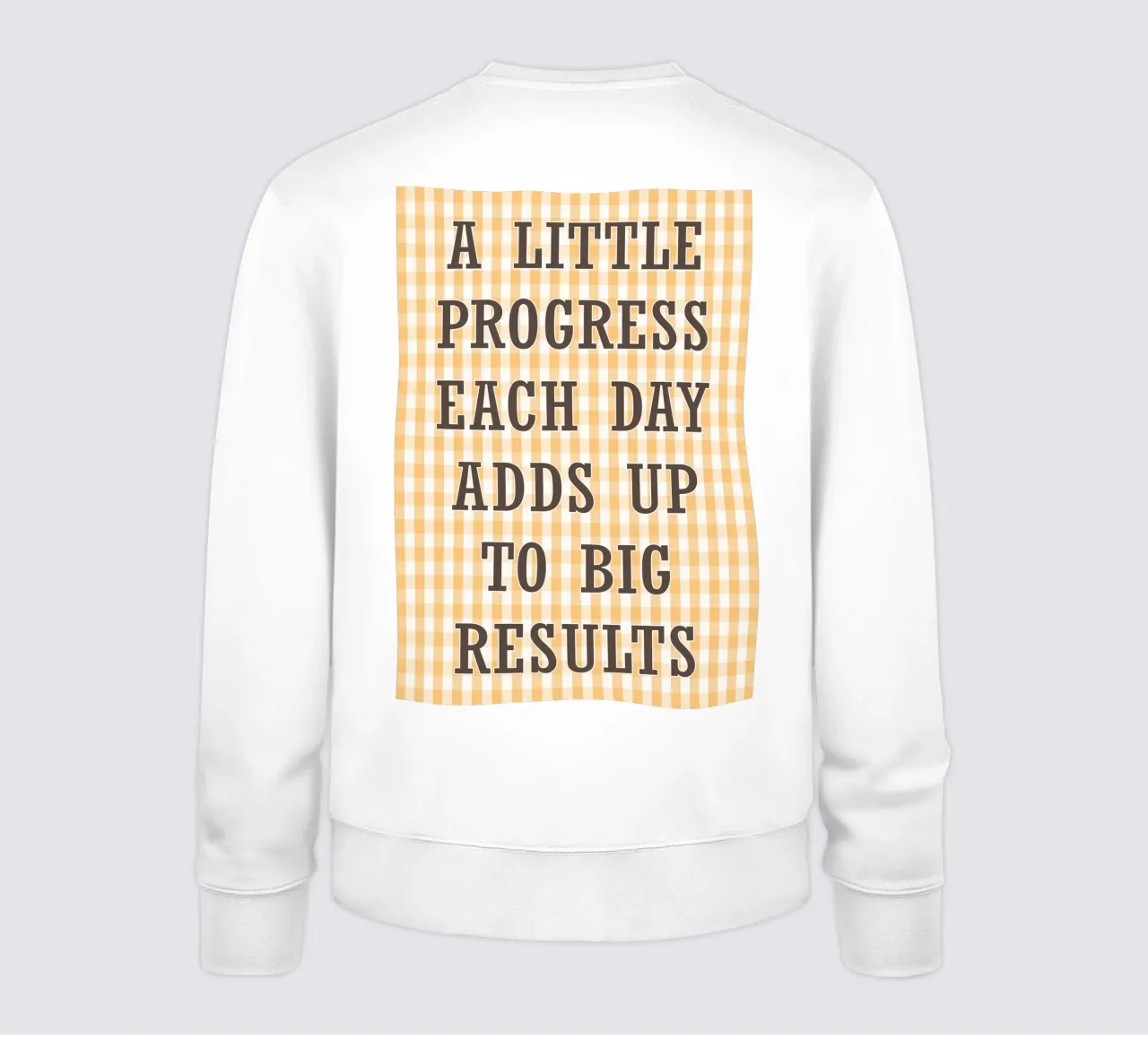 un piccolo progresso ogni giorno felpa da groogoals