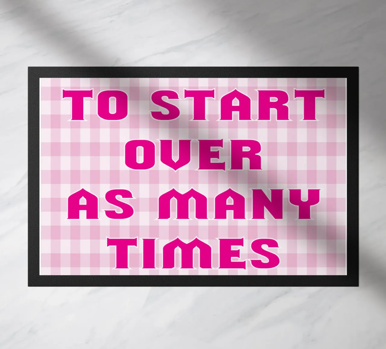 permesso di iniziare zerbino da groogoals