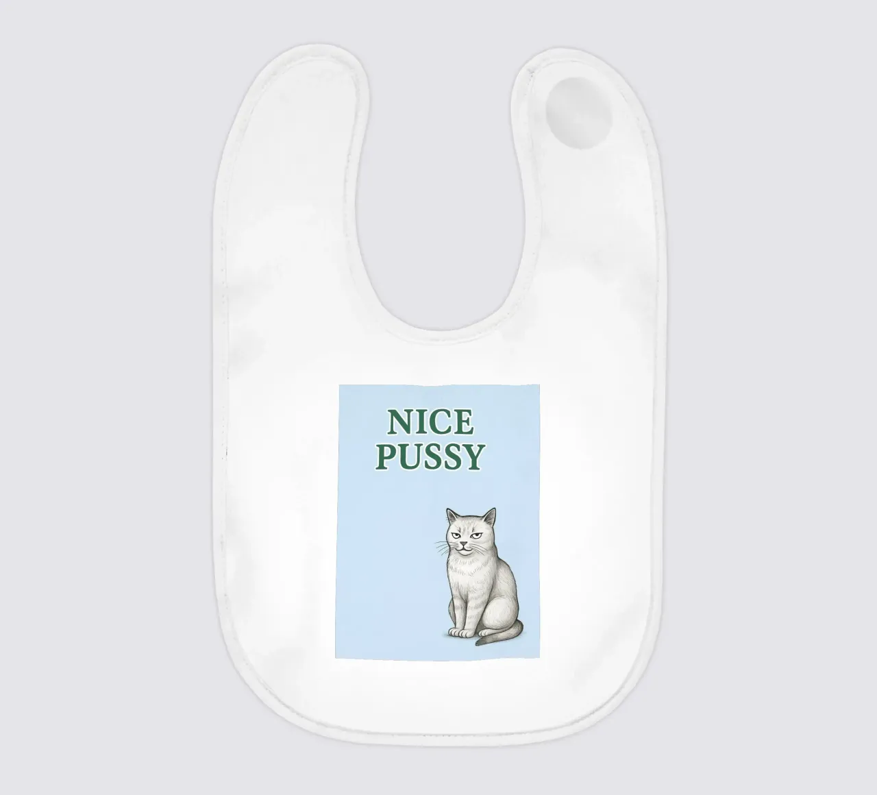 nette Katze Babylätzchen von groogoals