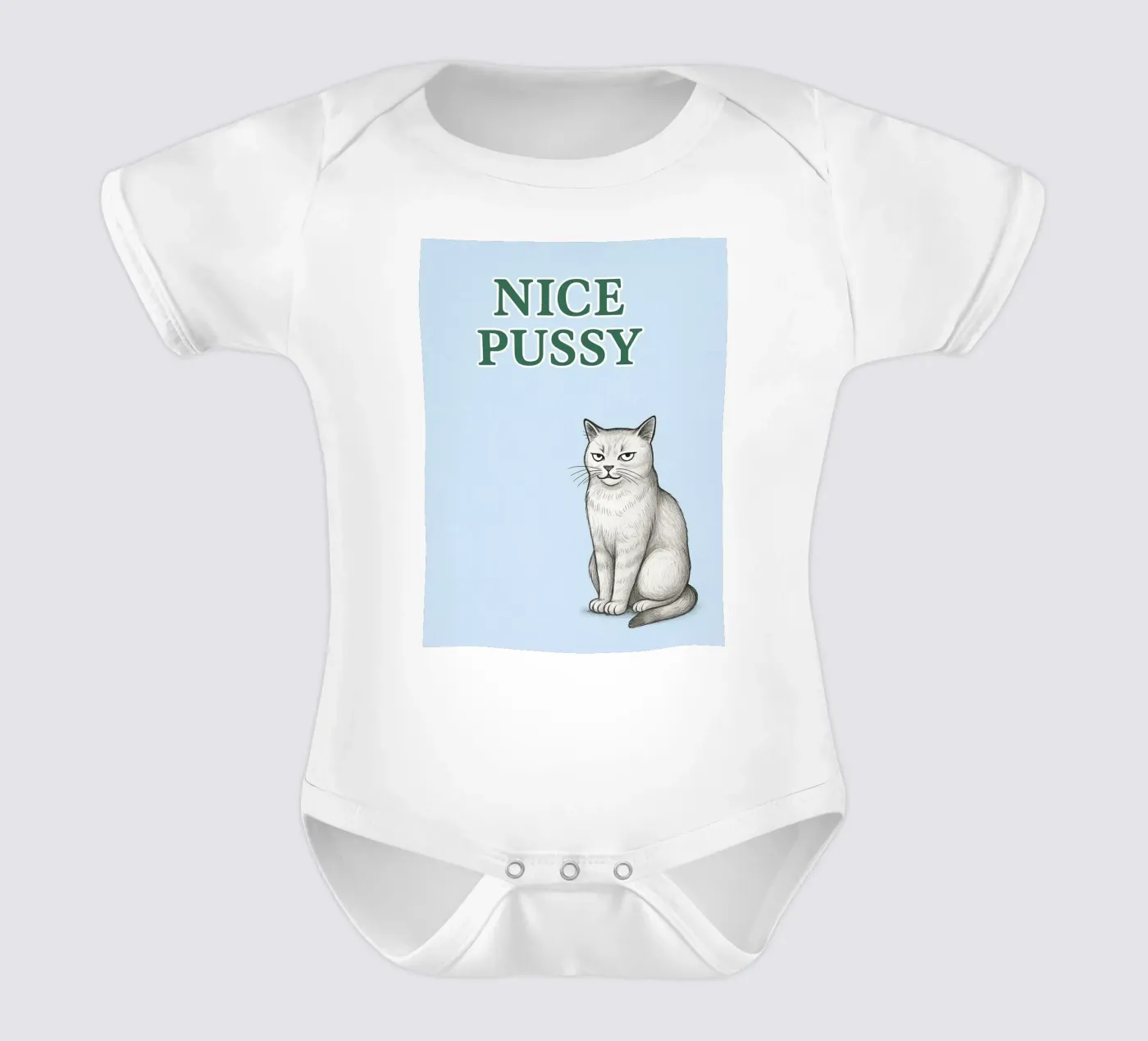 nice cat body neonato maniche corte da groogoals