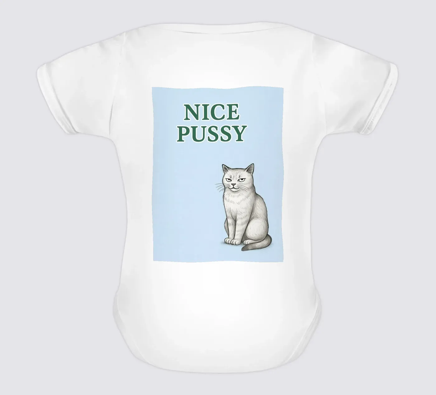 nice cat body neonato maniche corte da groogoals