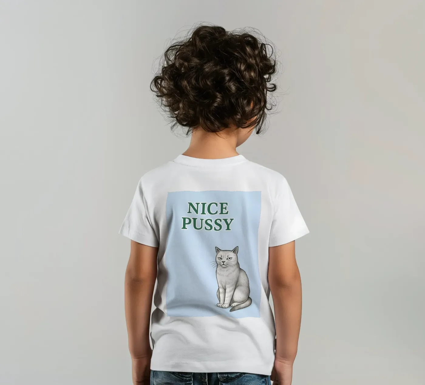nice cat kids t-shirt by groogoals