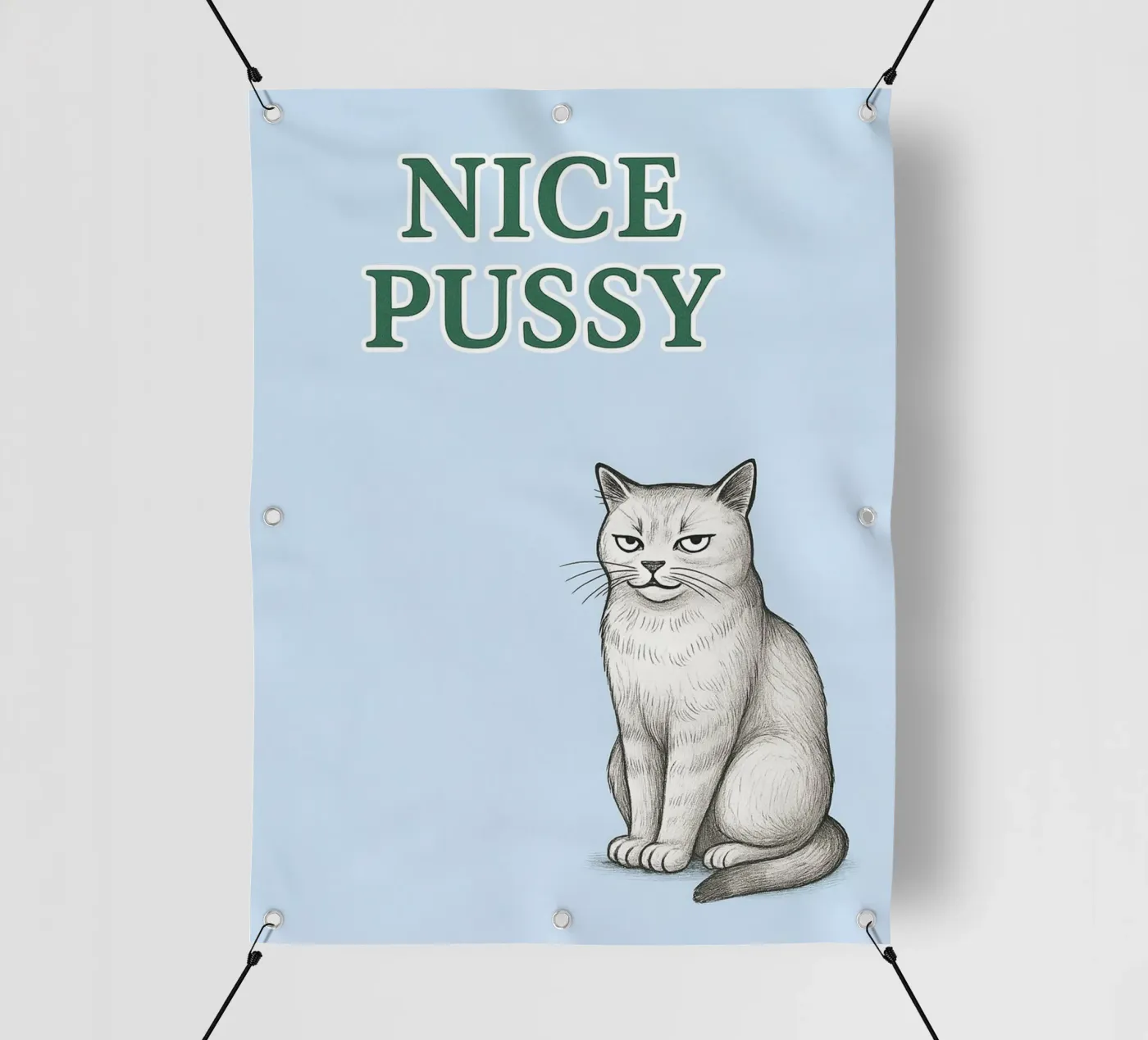 nice cat PVC Plane von groogoals