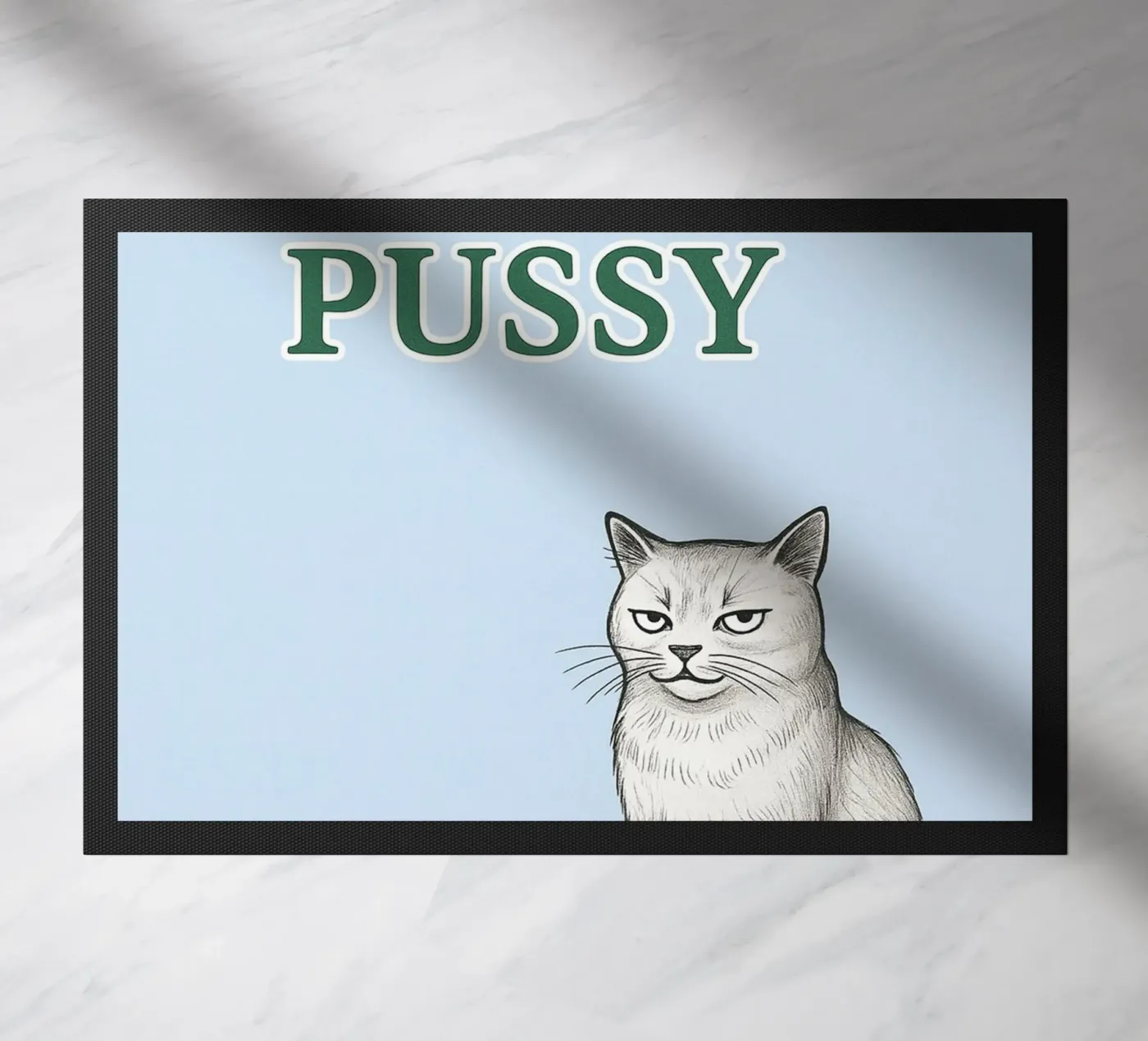 joli chat paillasson de groogoals