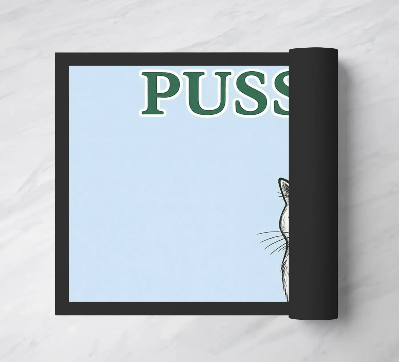 joli chat paillasson de groogoals