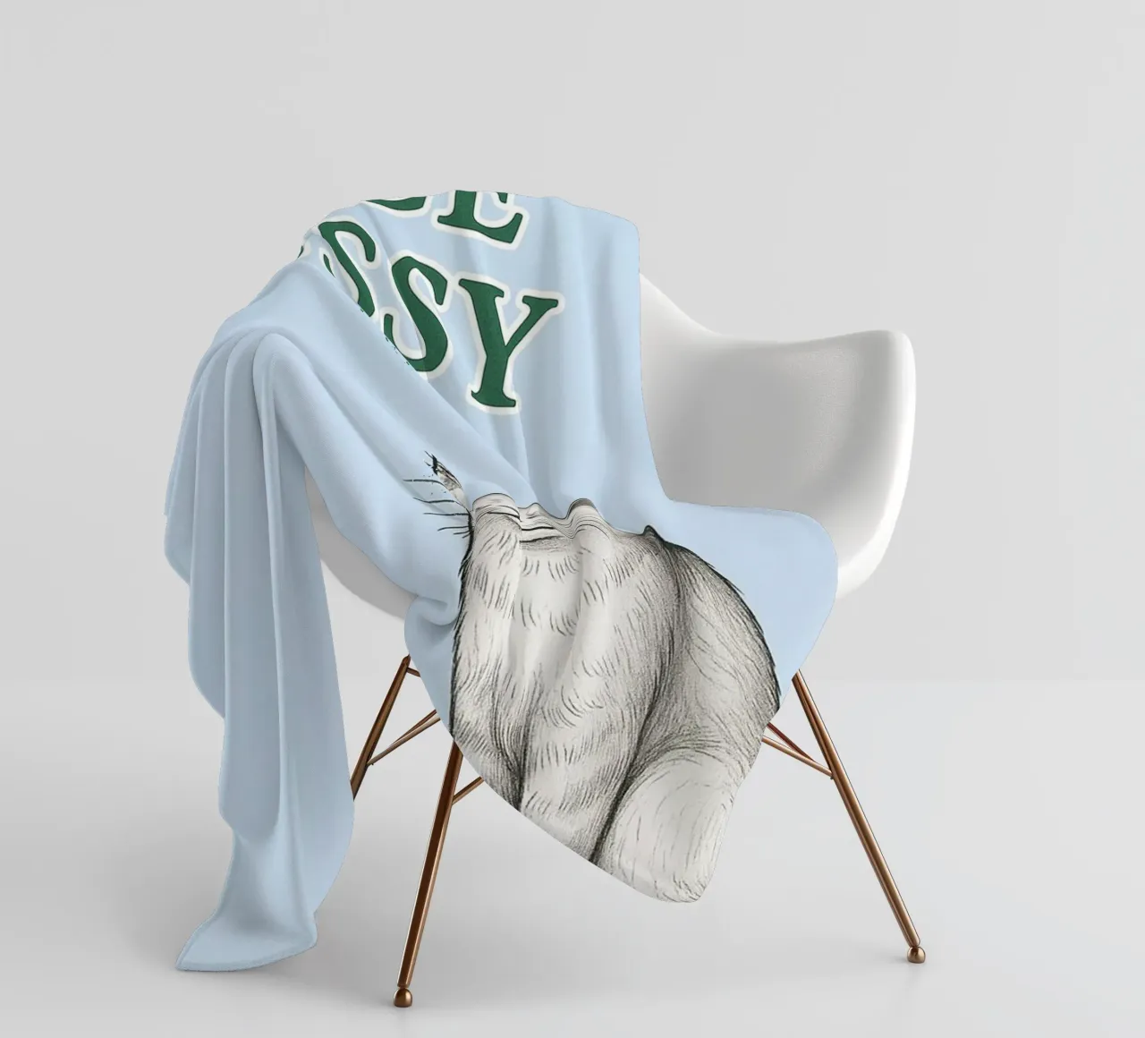 leuke kat fleecedeken van groogoals