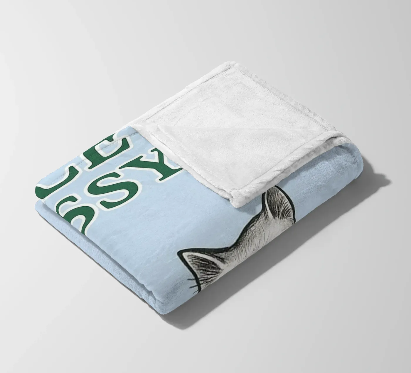 nice cat coperta in pile da groogoals