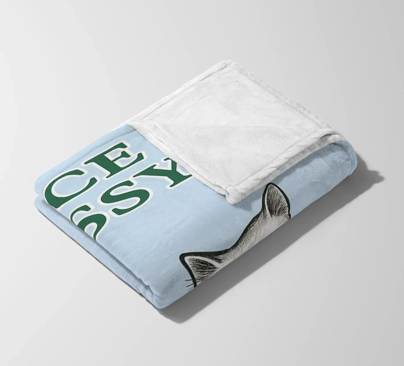 nice cat coperta in pile da groogoals