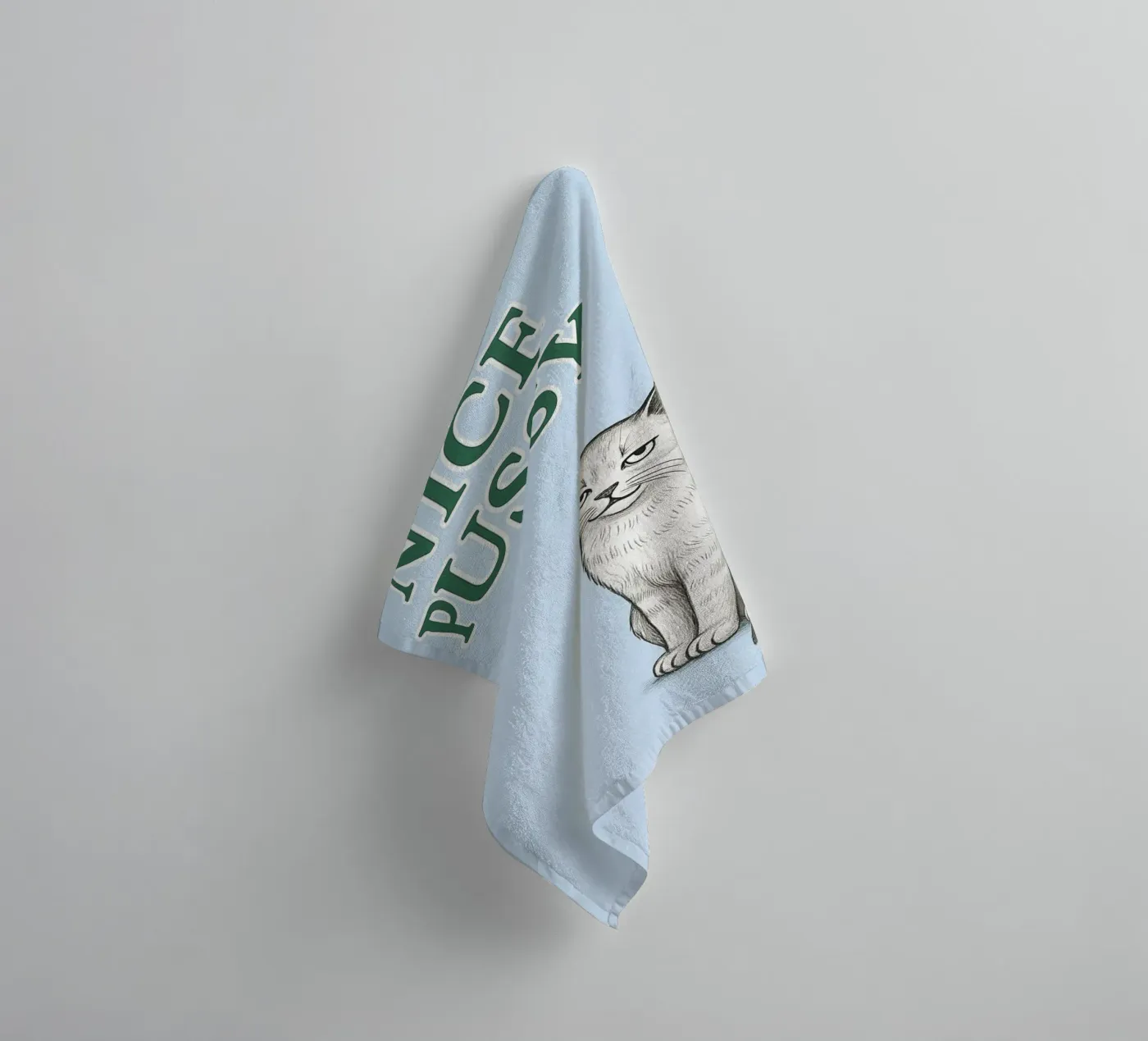 nice cat asciugamano da bagno da groogoals