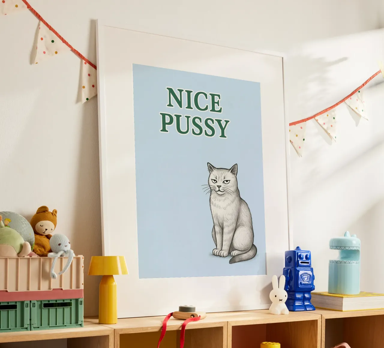 nice cat poster by groogoals