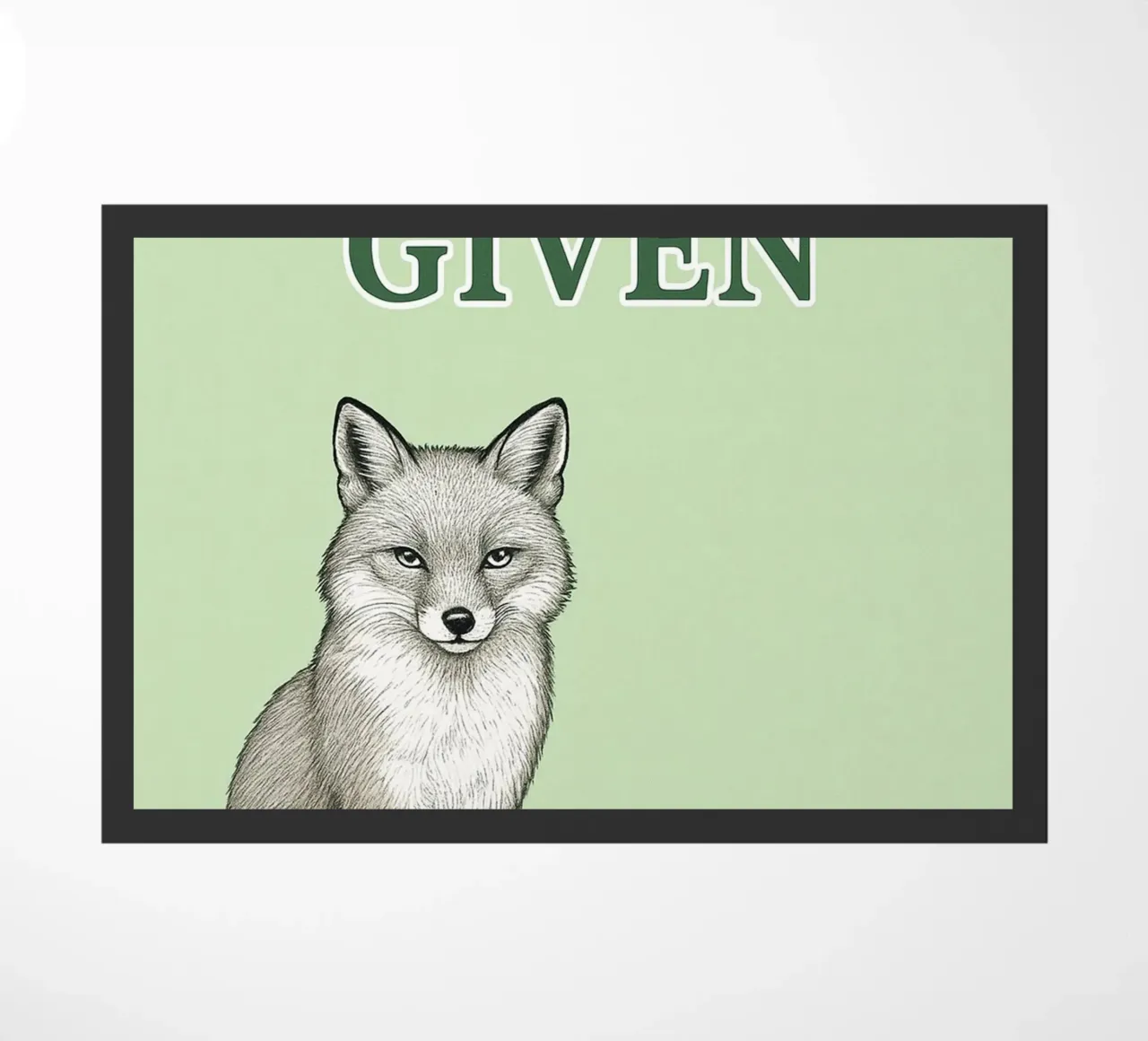 no fox given doormat by groogoals