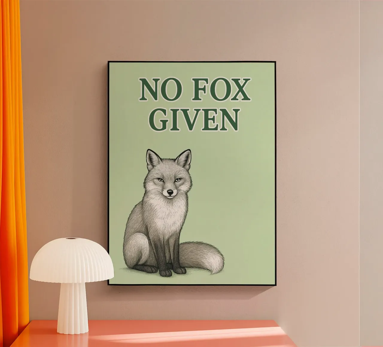 nessuna volpe plexiglass da groogoals