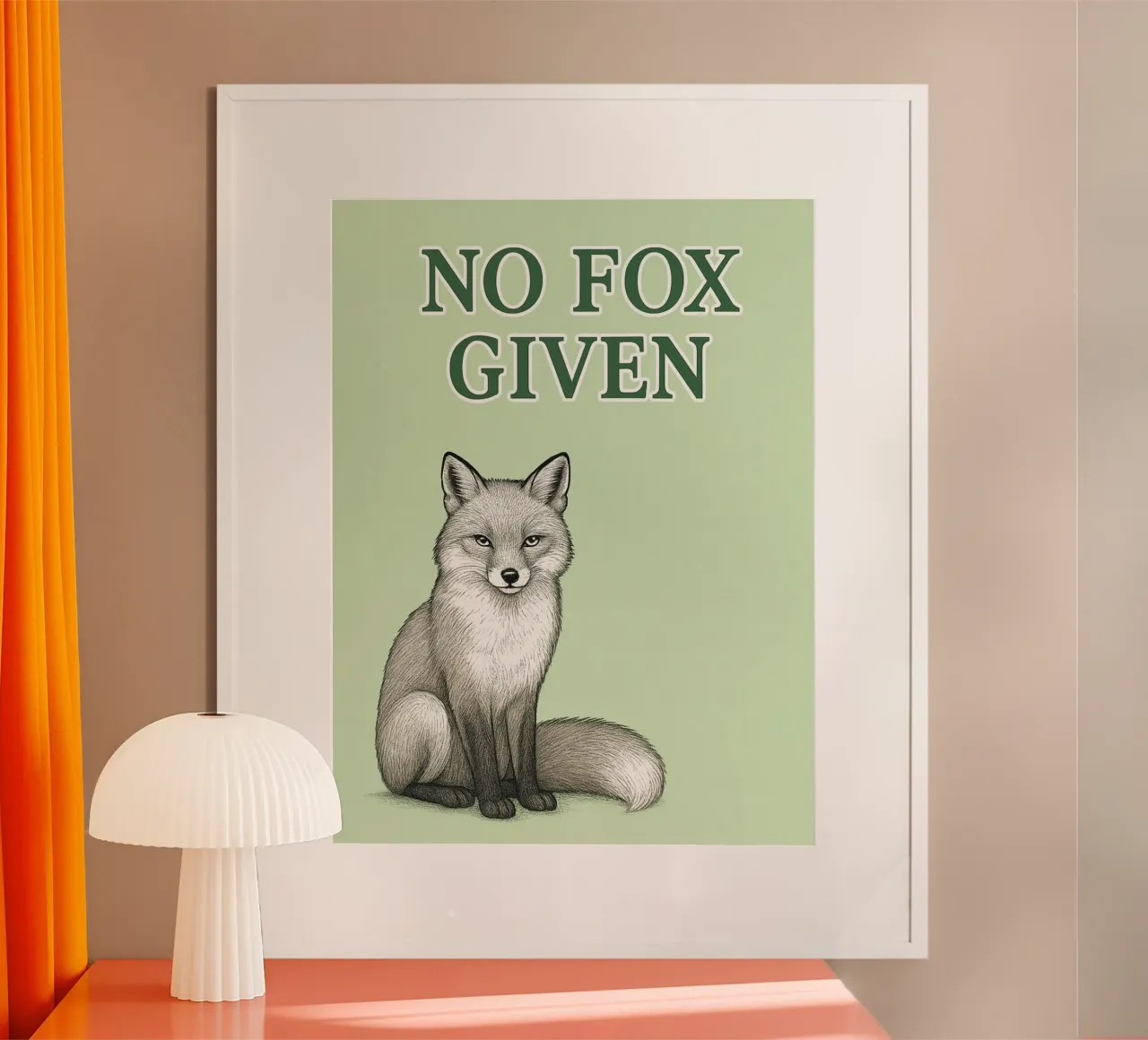 nessuna volpe poster da groogoals