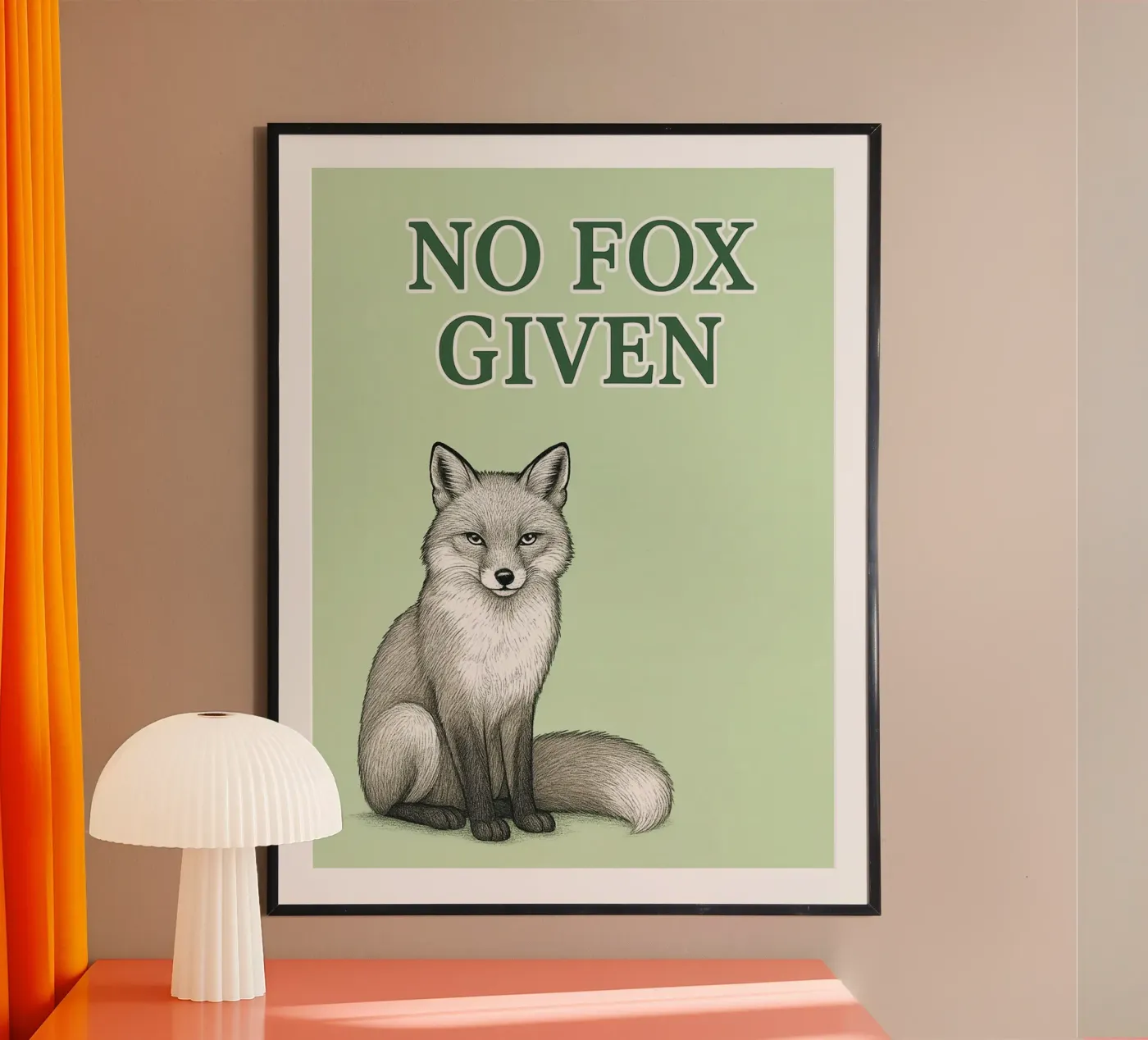 no fox given poster by groogoals