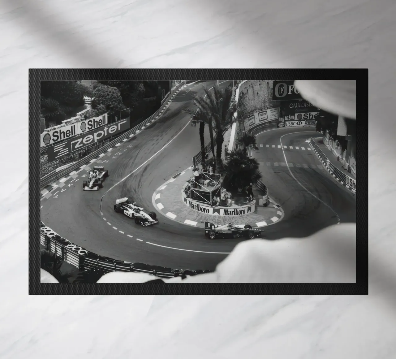 Monaco GP (1997) doormat by jonatan bridge