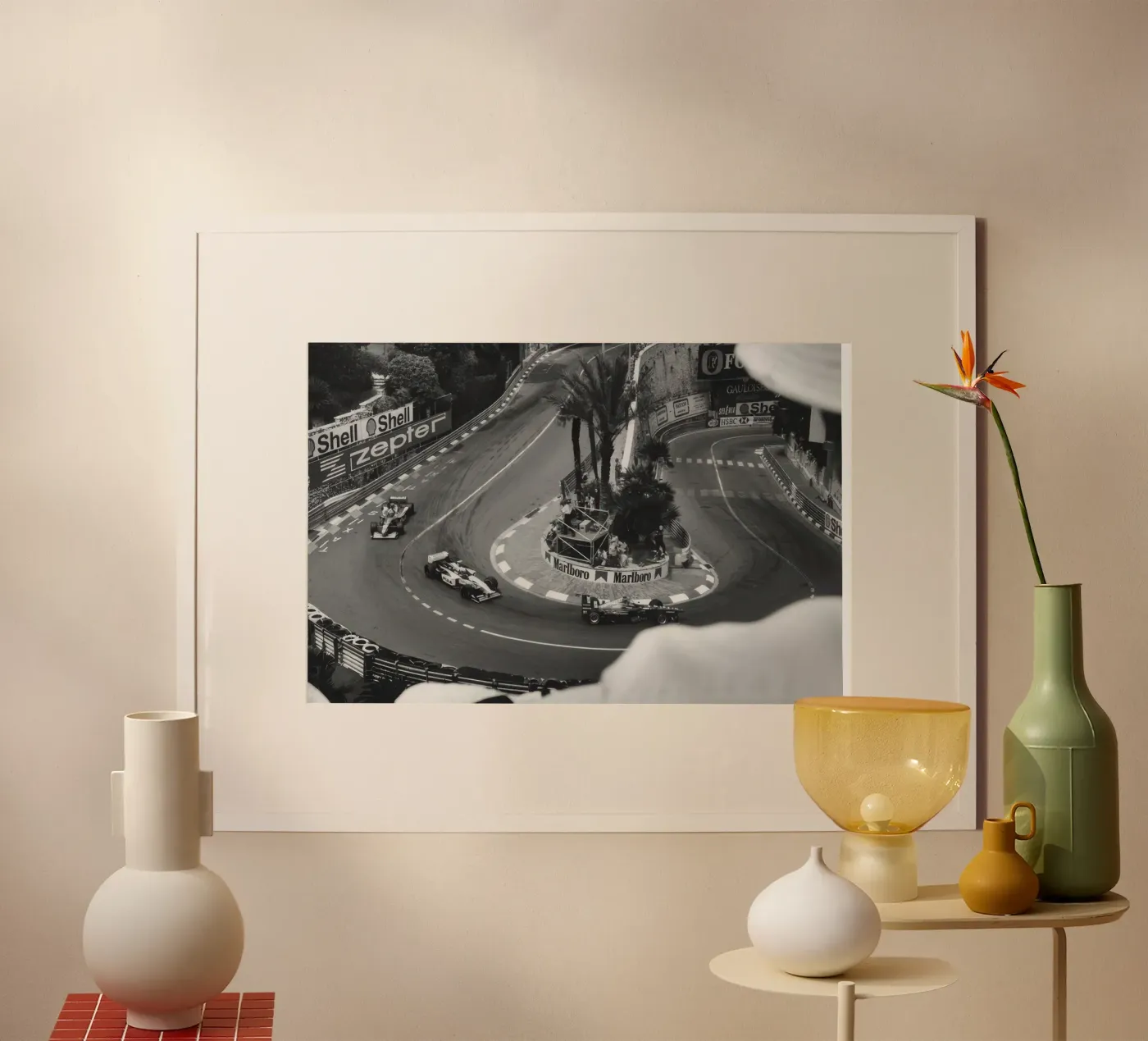 GP van Monaco (1997) poster van jonatan bridge