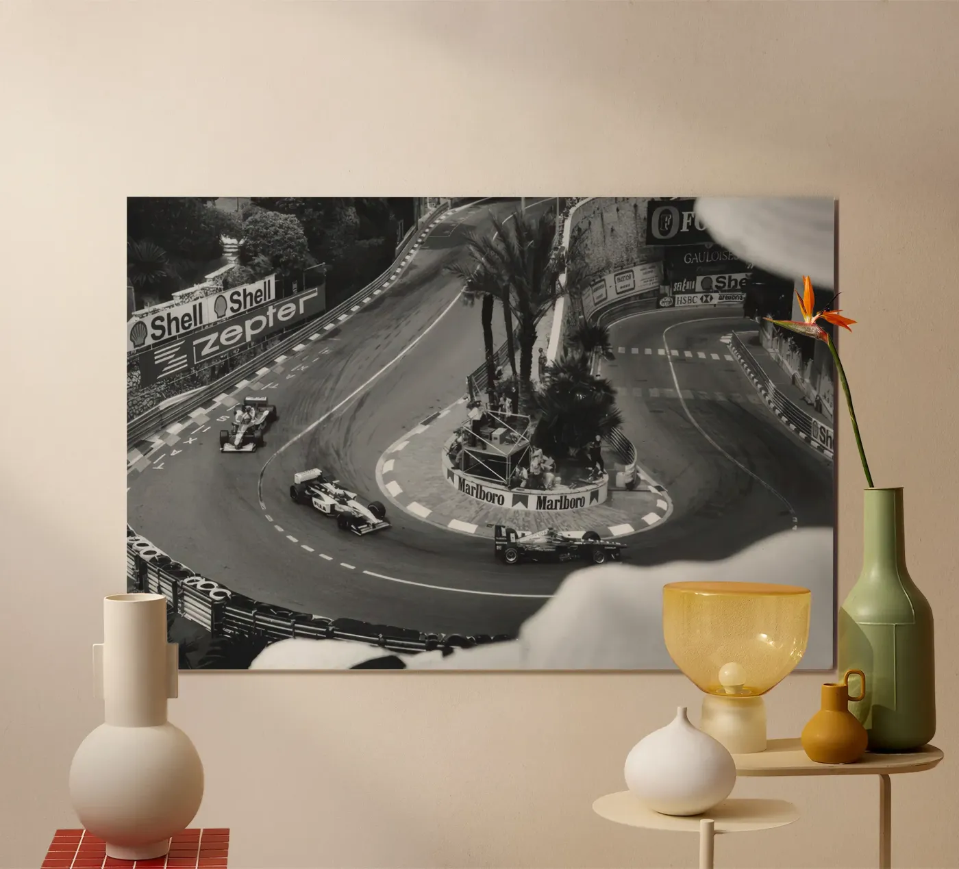 GP van Monaco (1997) poster van jonatan bridge