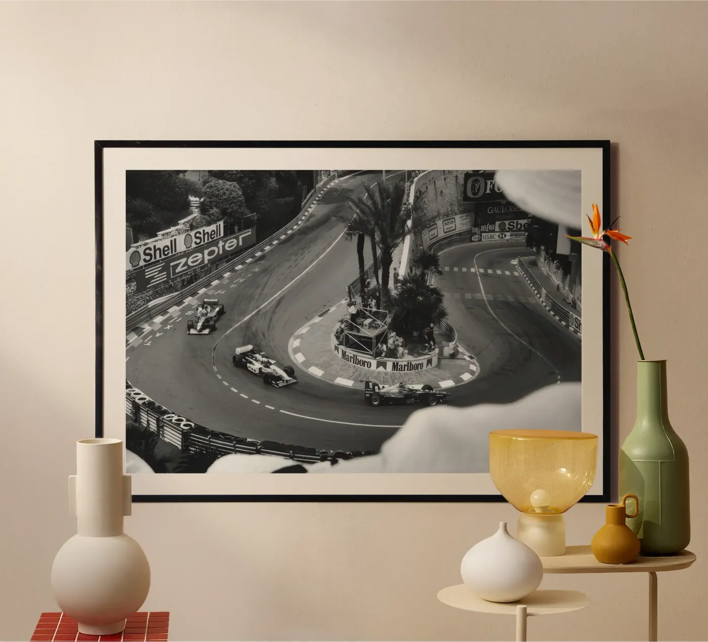 GP van Monaco (1997) poster van jonatan bridge