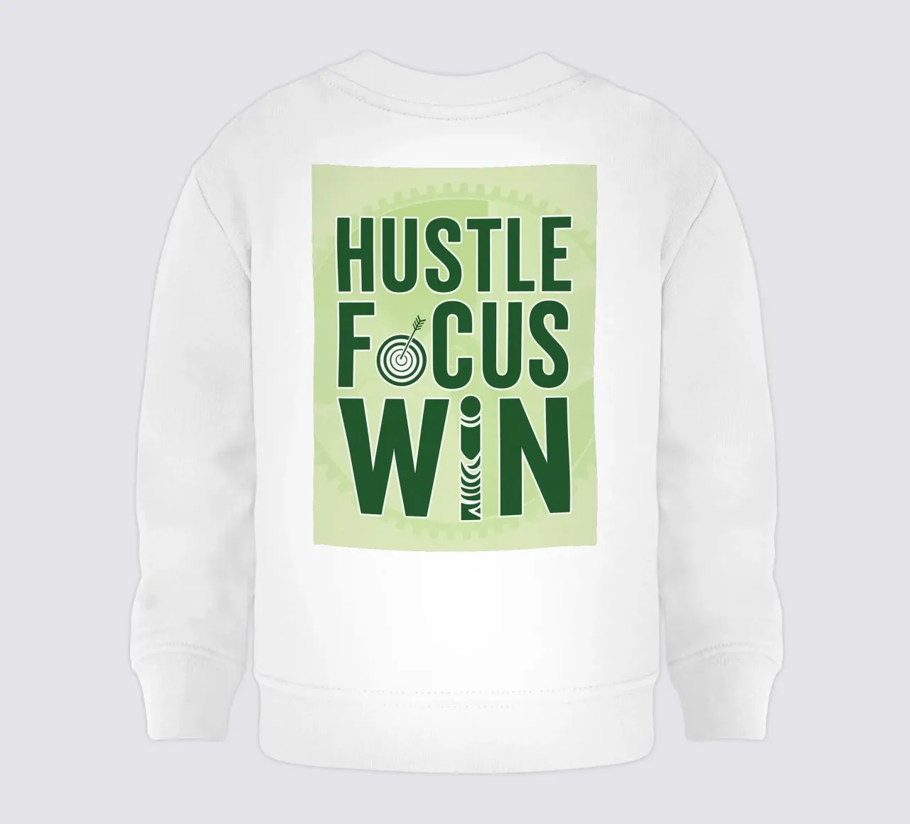 vincere con impegno felpa neonato da groogoals