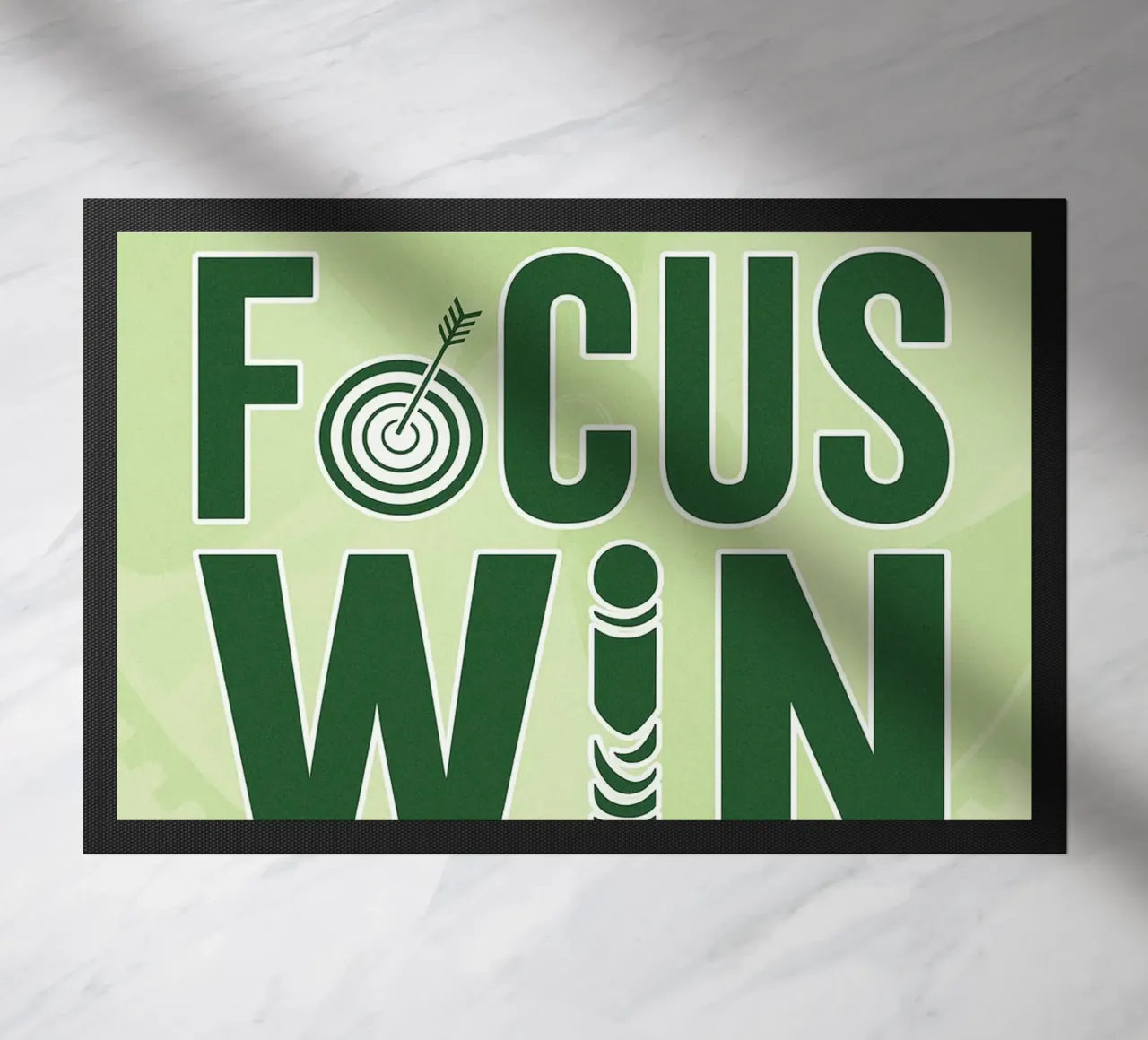 vincere con impegno zerbino da groogoals