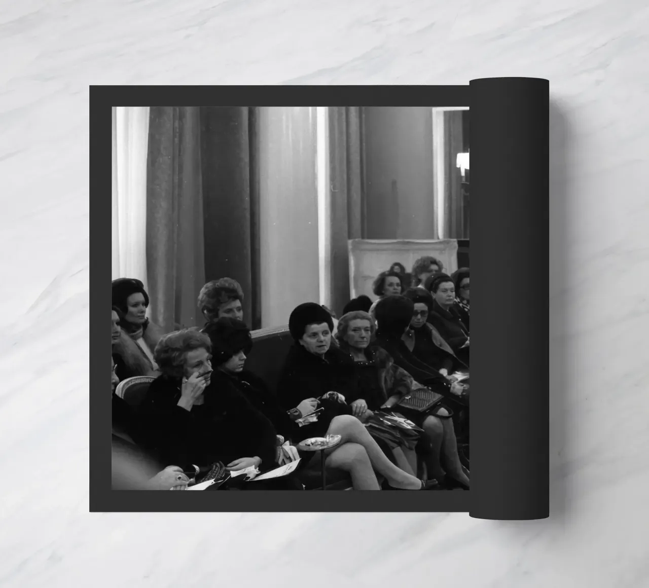 Modeshow deurmat van jonatan bridge