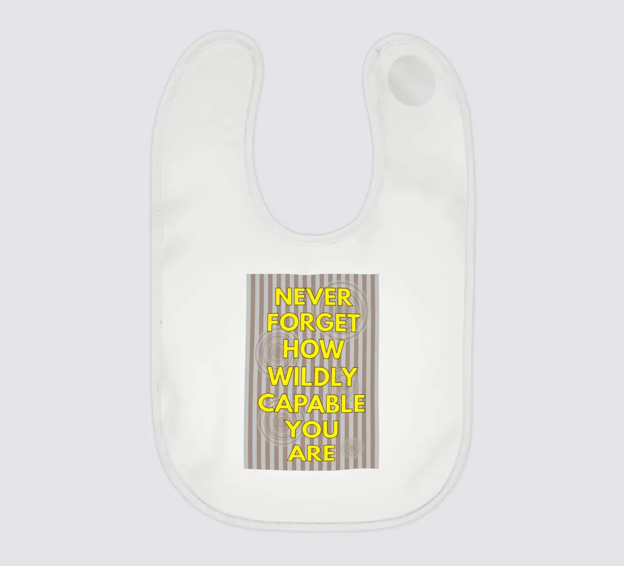 non dimenticare mai bavaglino da groogoals