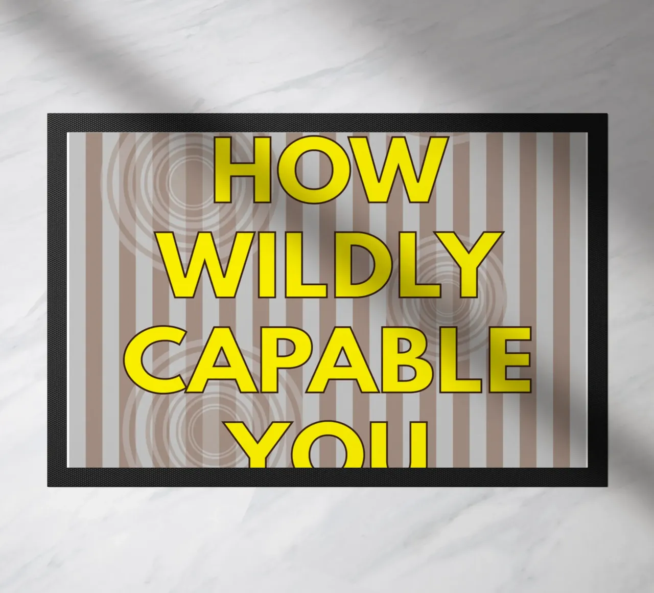 nie vergessen Fußmatte von groogoals