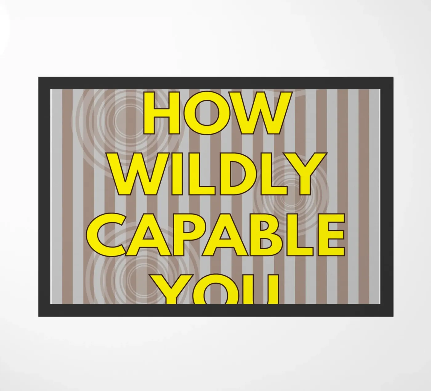 never forget paillasson de groogoals