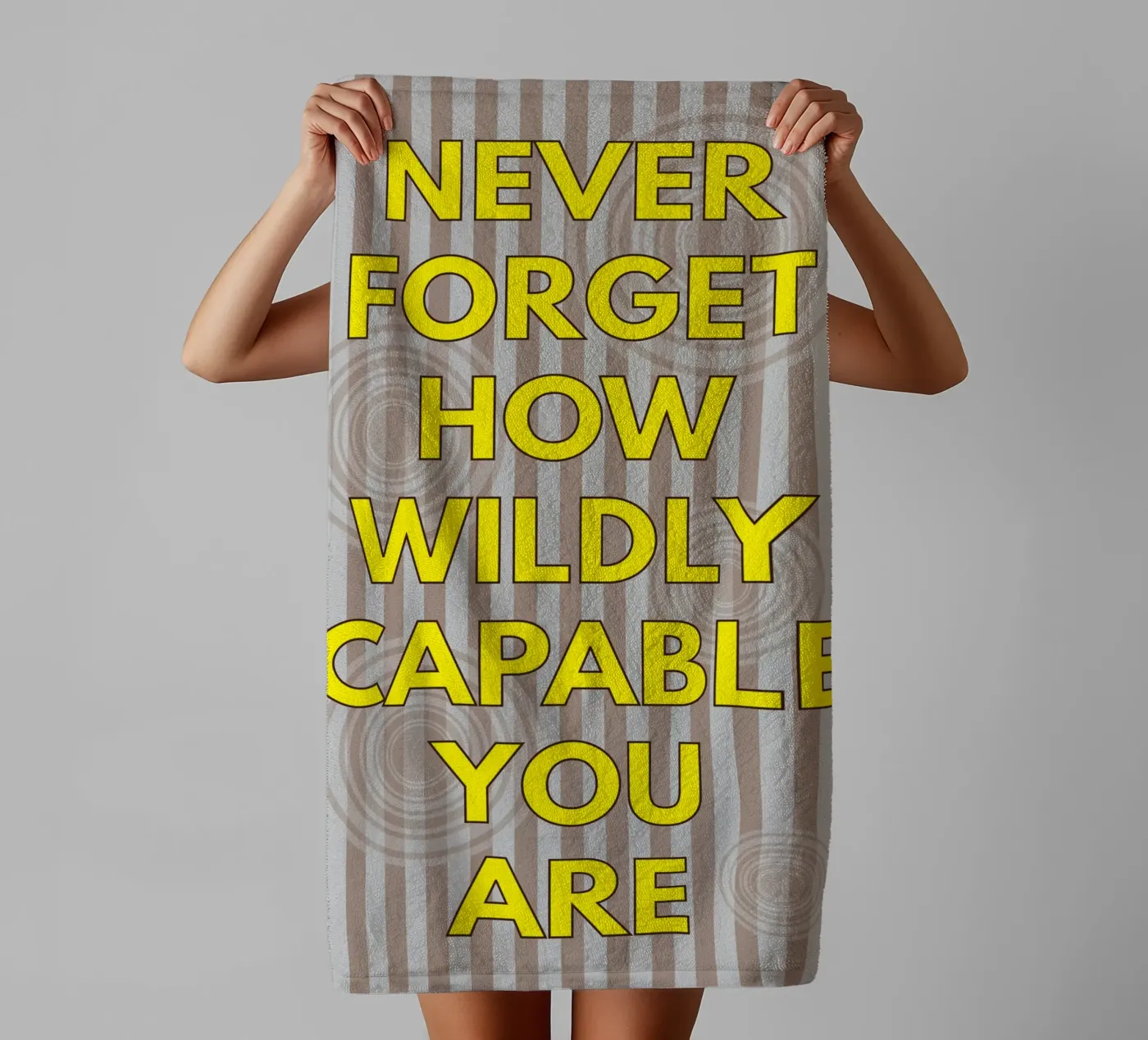 never forget towel by groogoals