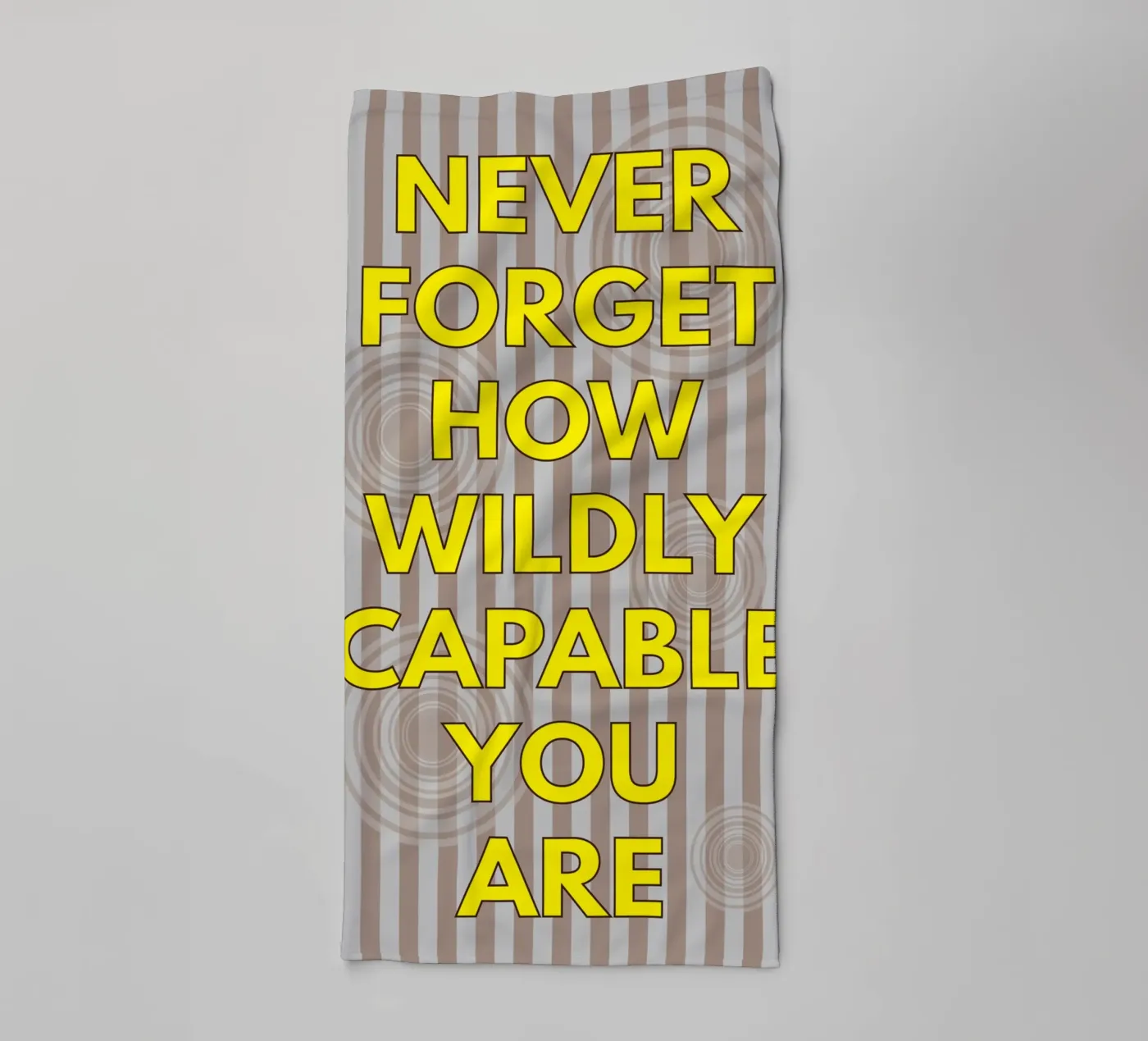 never forget towel by groogoals