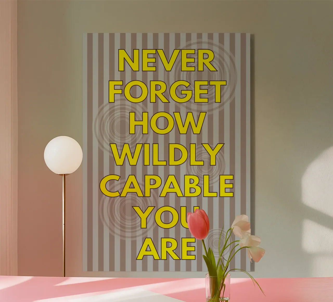 nooit vergeten acryl van groogoals