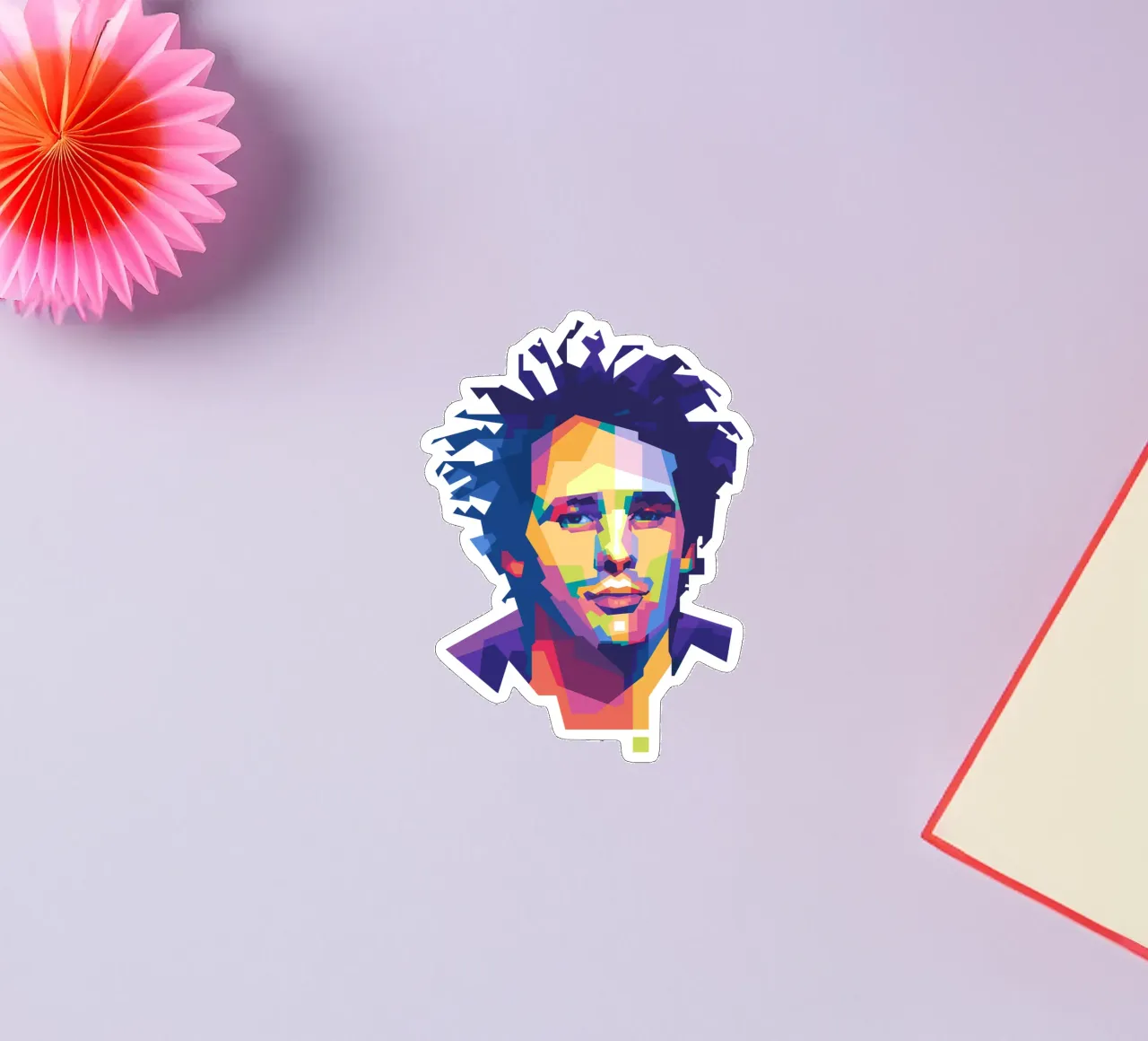 Jeff Buckley WPAP sticker van Alkahfsmart