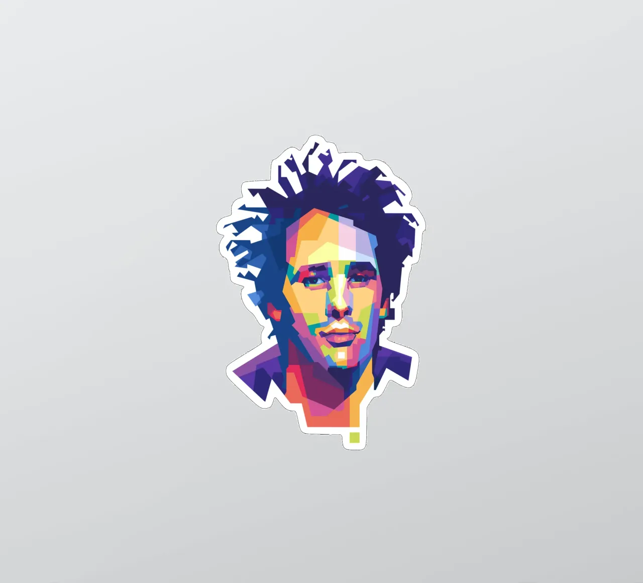 Jeff Buckley WPAP sticker van Alkahfsmart