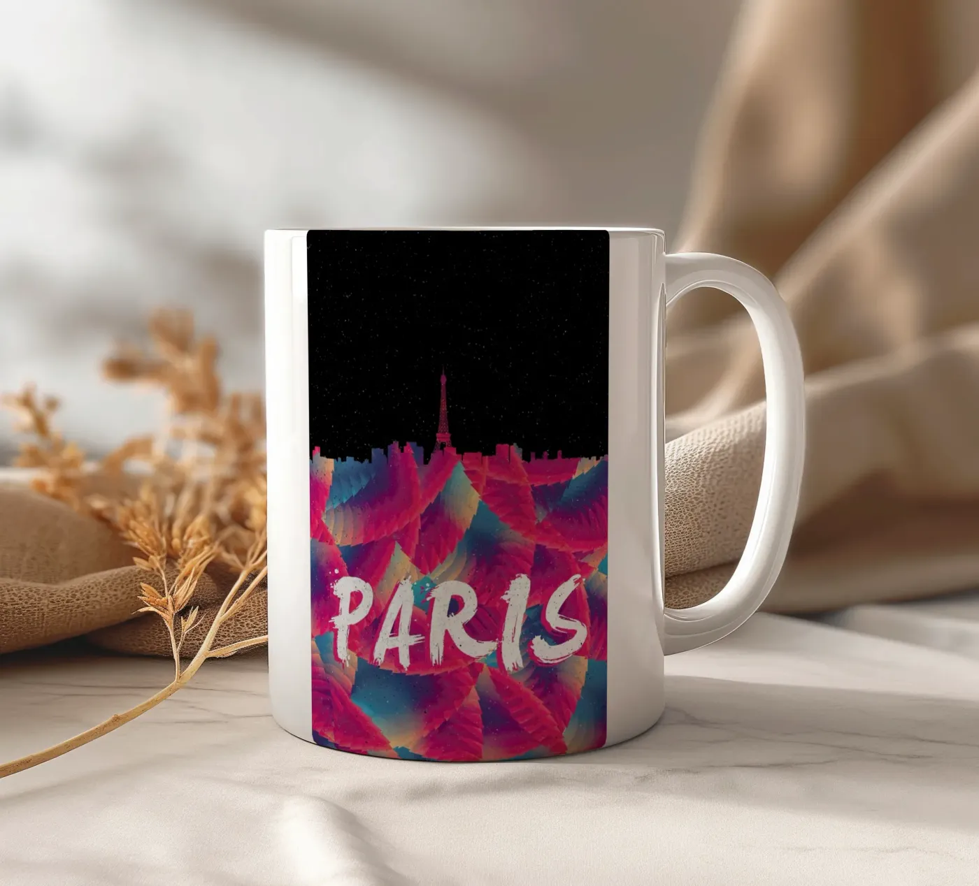Paris ceramic mug by Danny Ivan