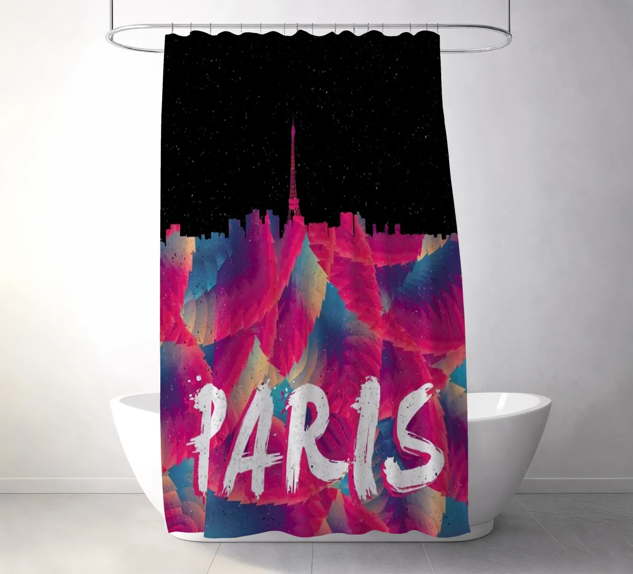 Paris shower curtain by Danny Ivan