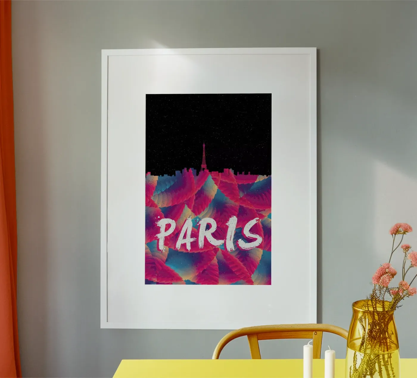 Paris poster van Danny Ivan