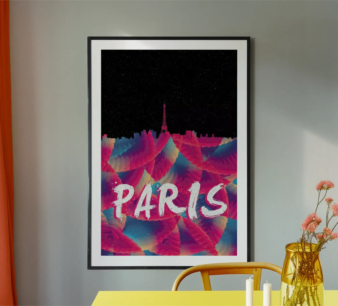 Paris poster van Danny Ivan