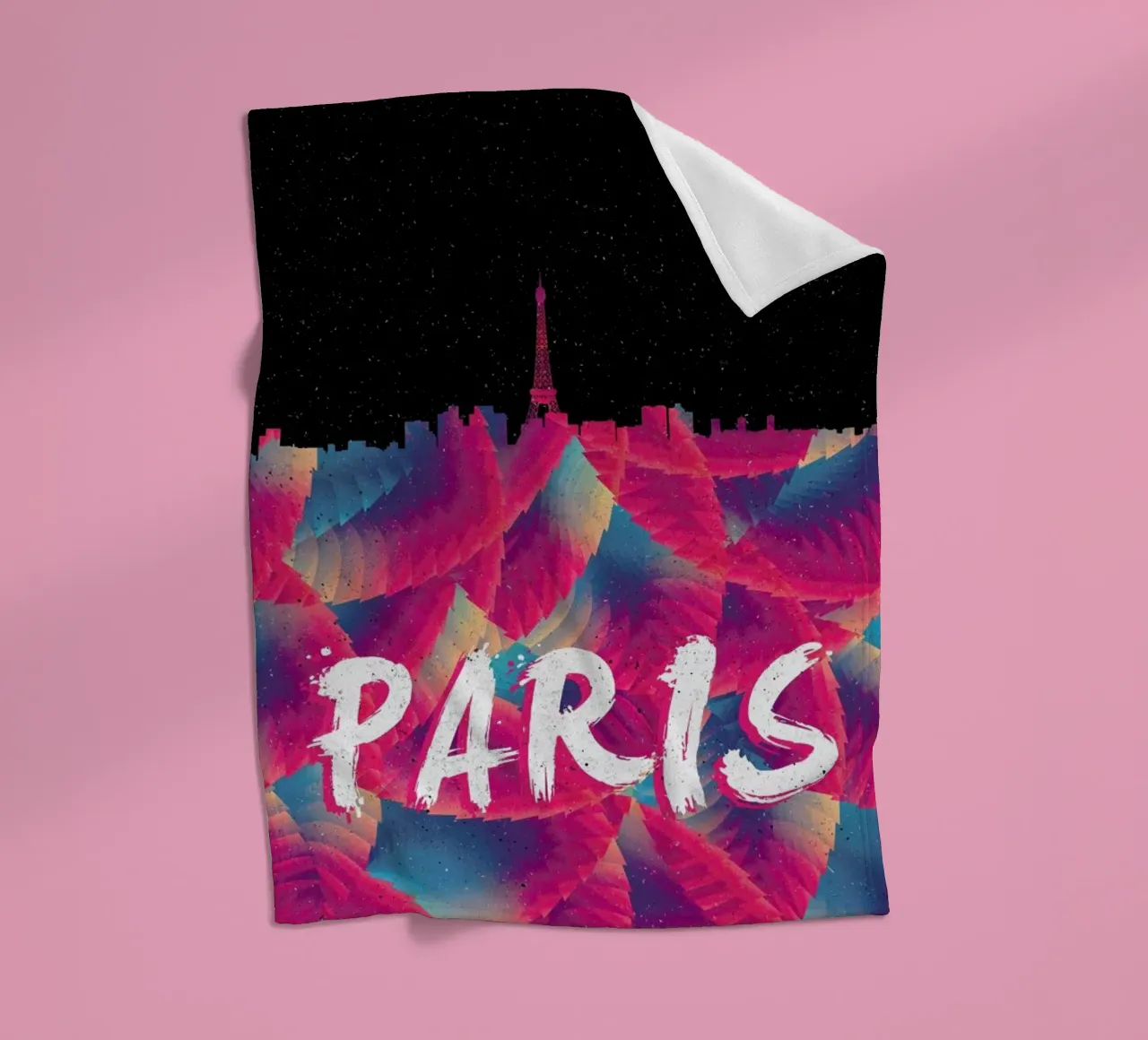Paris fleece blanket by Danny Ivan