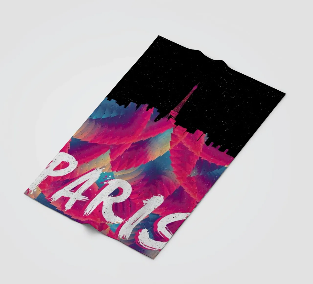 Paris Fleecedecke von Danny Ivan