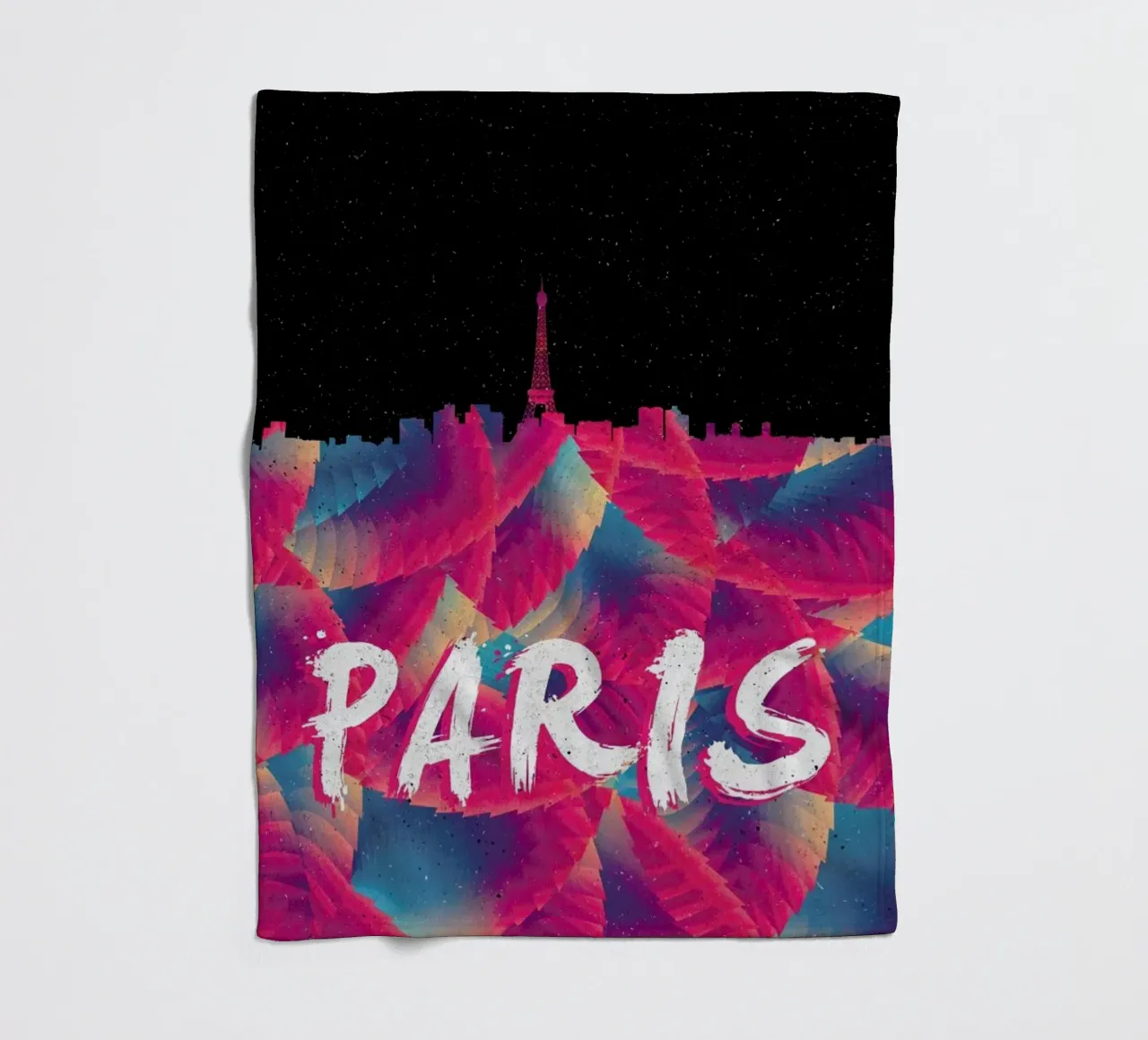 Paris Fleecedecke von Danny Ivan
