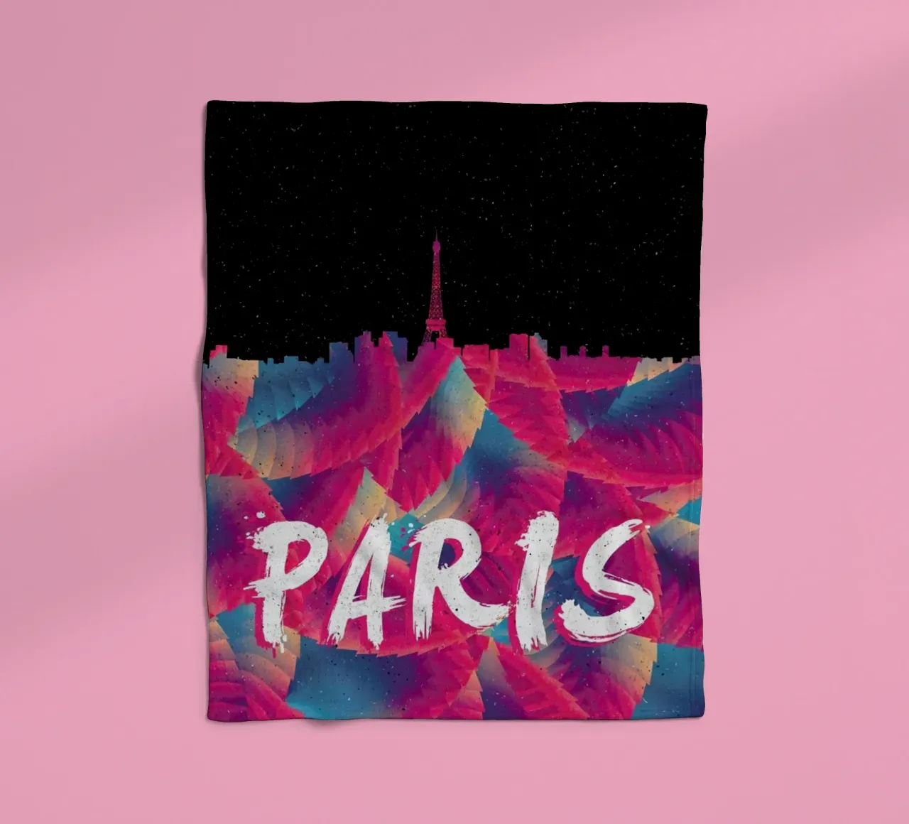 Paris fleece blanket by Danny Ivan