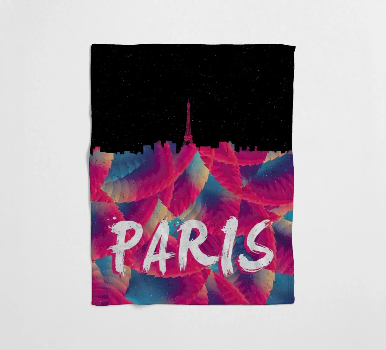 Paris fleece blanket by Danny Ivan