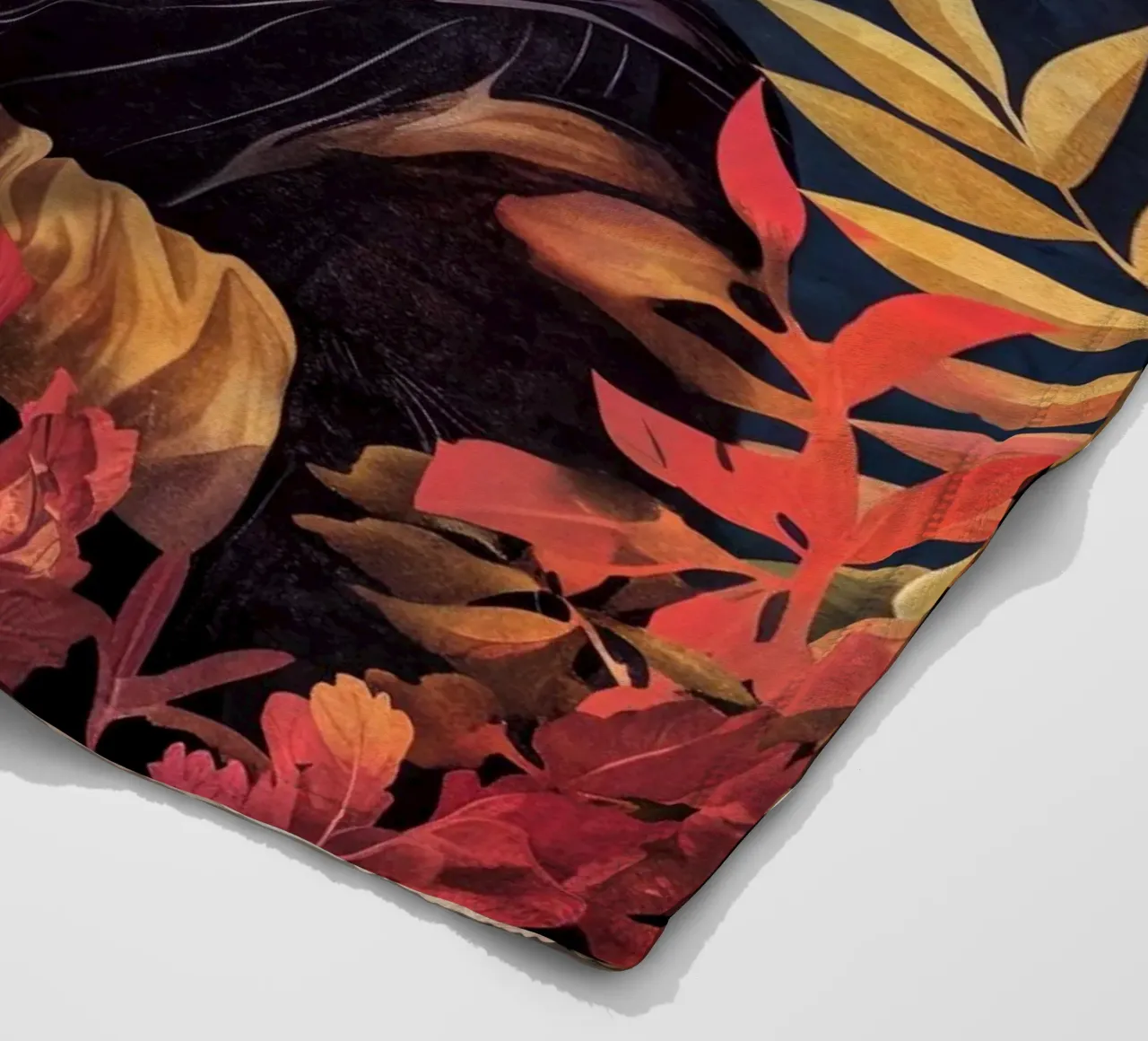 Lisa chill out acquerello pittura digitale coperta in pile da Justyna Jaszke JBJart