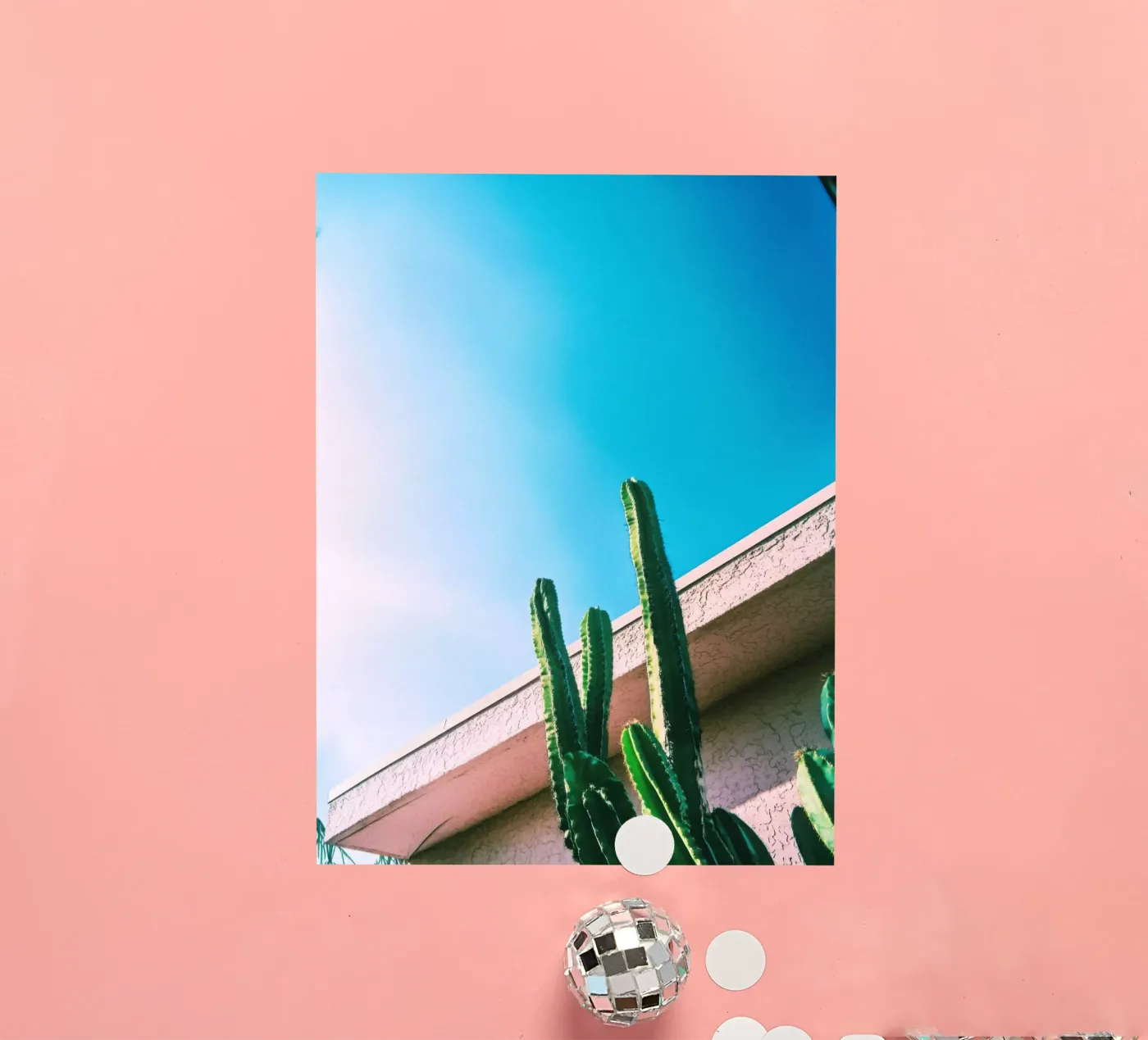 1 sticker van Pink California | Affiches & Posters