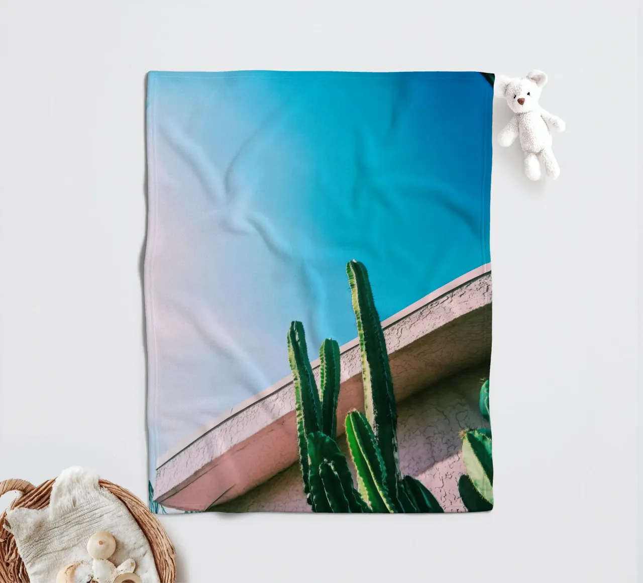 1 Fleecedecke von Pink California | Affiches & Posters